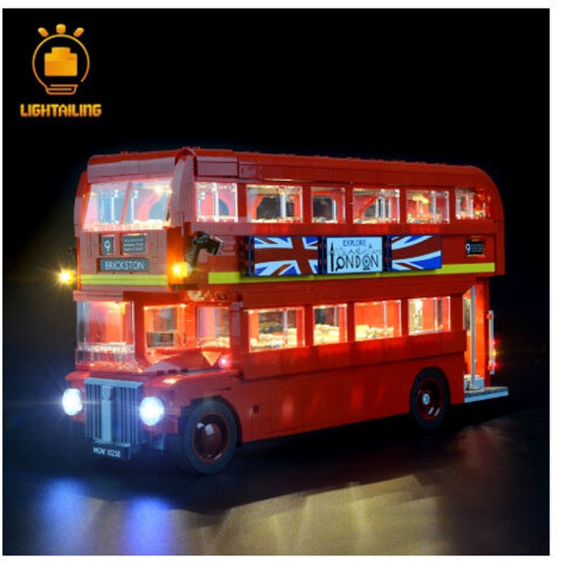 レゴ 10258 ロンドンバス 互換 LEDライトキット バッテリーボックス  