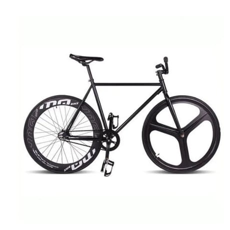 マグネシウム合金ホイール 3スポークピスト自転車 固定ギアバイク700c * 23 70ミリメートル リム52センチフレーム