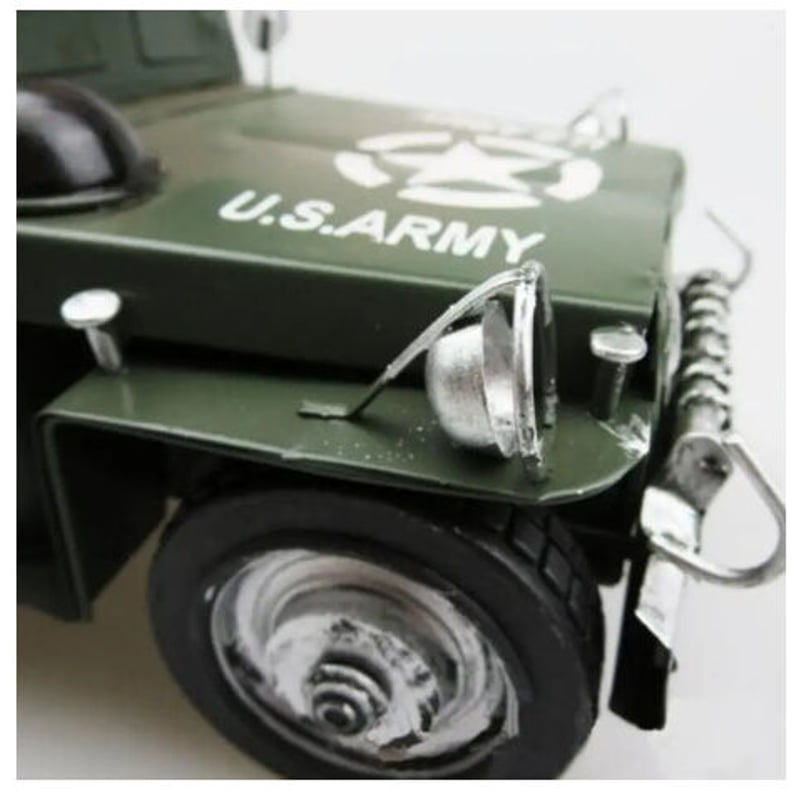 1/18 U.S.ARMY ミリタリー ジープ JEEP ブリキ SUV 緑 グリーン 1/18 U.S.ARMY ミリタリー ジープ JEEP ブリキ SUV 緑 グリーン