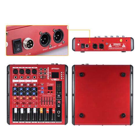 FREEBOSS AG-AS04A 4チャンネルミキサー FREEBOSS AG-AS04A 4チャンネルミキサー