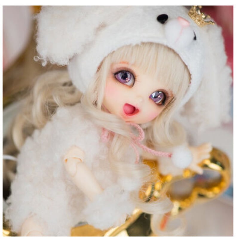 球体関節人形 BJD 1/8 フルセット 本体＋眼球＋服＋靴＋ウィッグ＋ 