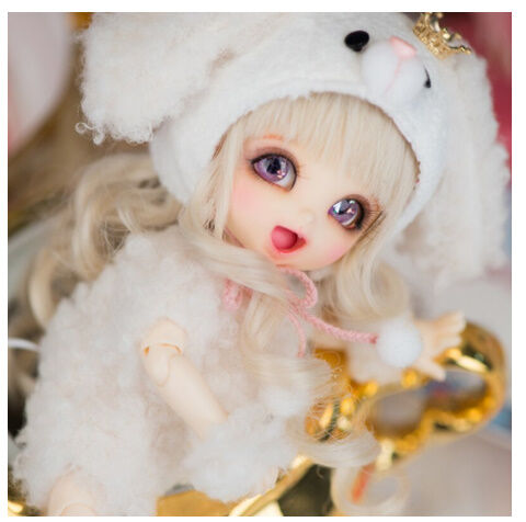 球体関節人形 BJD 1/8 フルセット 本体＋眼球＋服＋靴＋ウィッグ＋