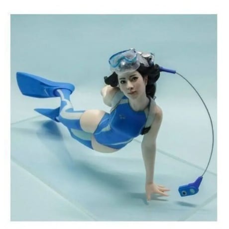 フィギュア 美少女 ダイバーガール  水着 1/10 未塗装 未組み立て