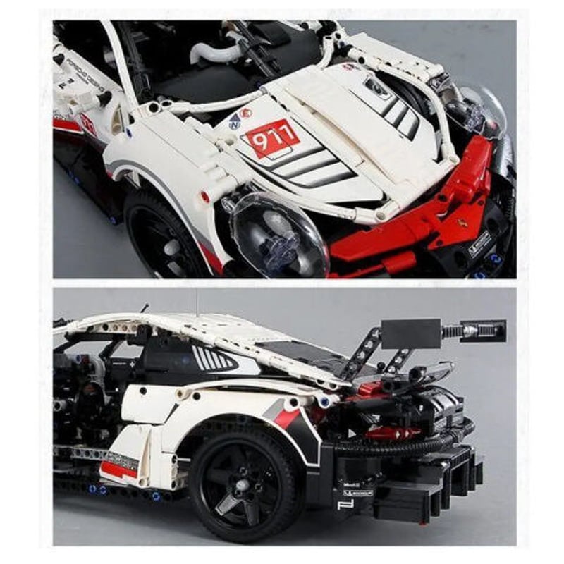 レゴ互換✨ポルシェ911 RSR 新品未開封品 ポルシェ・911 カレラ/RSR レゴ互換品 769ピース ワイルド