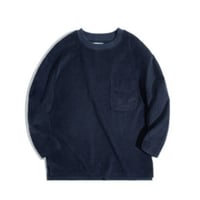 コーデュロイ スエード スウェット シャツ