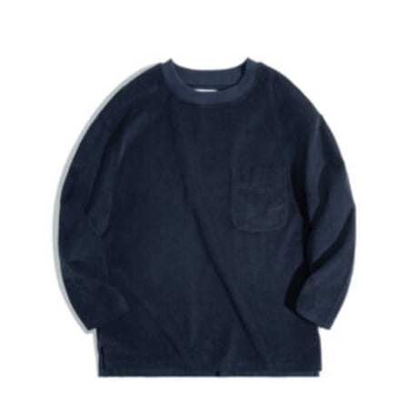 コーデュロイ スエード スウェット シャツ