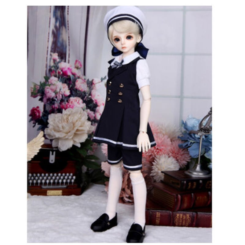 本体+フルセット 1/4球体関節人形bjd 楽天市場】球体関節人形 男の子 Kirby フルセット 本体 服 ウィッグ