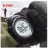 EZON マルチ 多機能 腕時計 メンズ スポーツ デジタル 高度計 バロメーターコンパス 温度計 ハイキング 登山