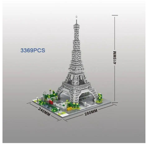 レゴ互換 エッフェル塔   10001pcs