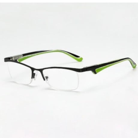 ステンレス鋼    ファッション ハーフ フレーム 老眼鏡