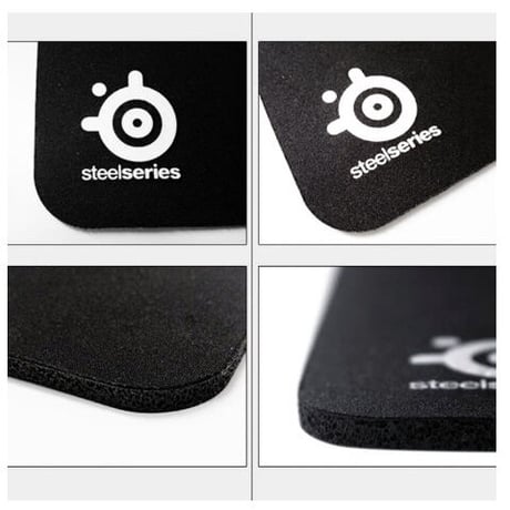 ゲーミングマウスパッド Steelseries マウスパッド 小型 250×210mm Qck プロゲーマー ゲーム用 シンプル 小さい 黒 おしゃれ 人気 おすすめ 高性能 快適 厚さ2mm