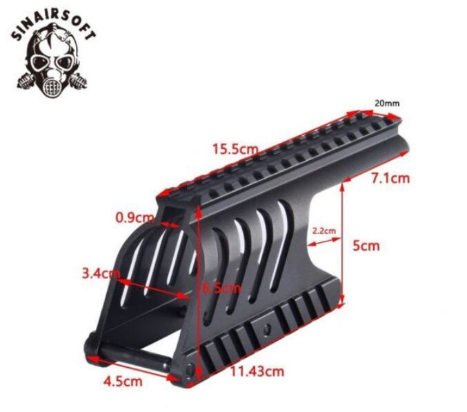 EGW レミントン870 スコープマウント EGW レミントン M870 タクティカルスコープマウント 20mm USA製