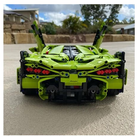レゴ互換 テクニック ランボルギーニ シアン FKP37 デザイン 3696ピース スーパーカー スポーツカー レースカー 42115 ホビー LEGO互換品