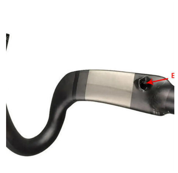 TOSEEK フルカーボン ハンドルバー マットブラック 400/420/440mm