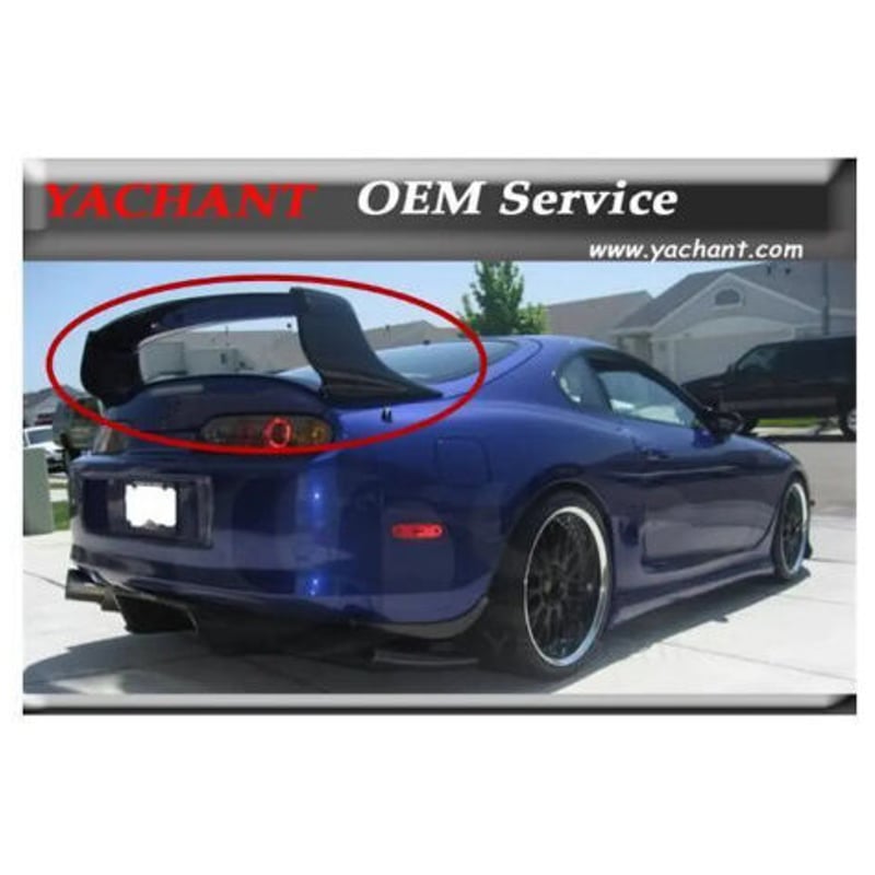スープラ MK4 リアトランクスポイラー FRPファイバーグラス 1993-1998