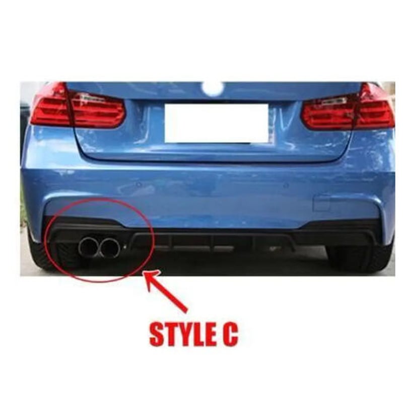 3シリーズ 2012~2016 カーボン リア ディフューザー バンパー F30 BMW