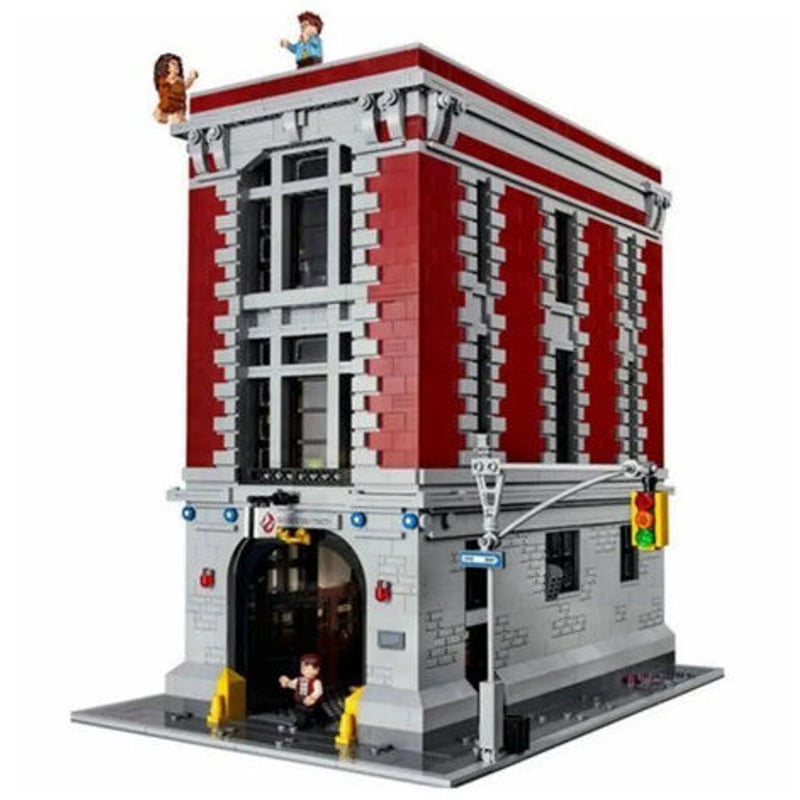 レゴ互換 75827 ゴーストバスターズ HQ（消防署本部） LEGO互換 