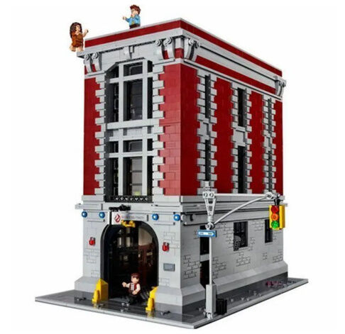 レゴ互換 75827 ゴーストバスターズ HQ（消防署本部） LEGO互換 