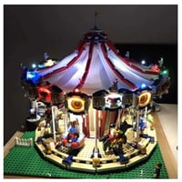 LEGO レゴ クリエイター 10196 互換 メリーゴーランド LED ライト キット ホビー コレクション