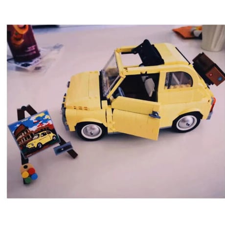レゴ互換 10271 フィアット 500 FIAT 960ピース おもちゃ 誕生日 クリスマス プレゼント ホビー LEGO互換品