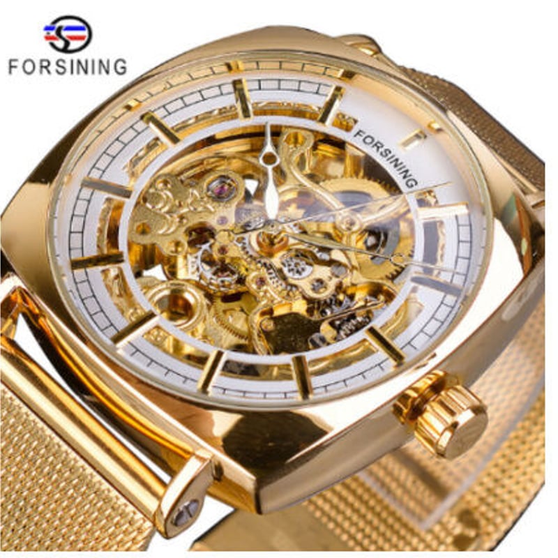 マ*ー様 自動巻き スケルトン 腕時計 真贋不明 マ*ー様 自動巻き スケルトン 腕時計 真贋不明 自動巻き腕時計