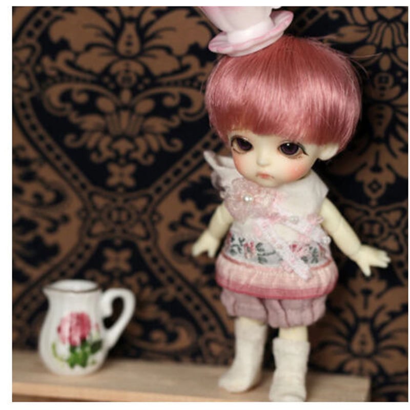 中国産　ミニbjdドール　少女12cm 2体 51RFFSBrSXL._AC_UF350,