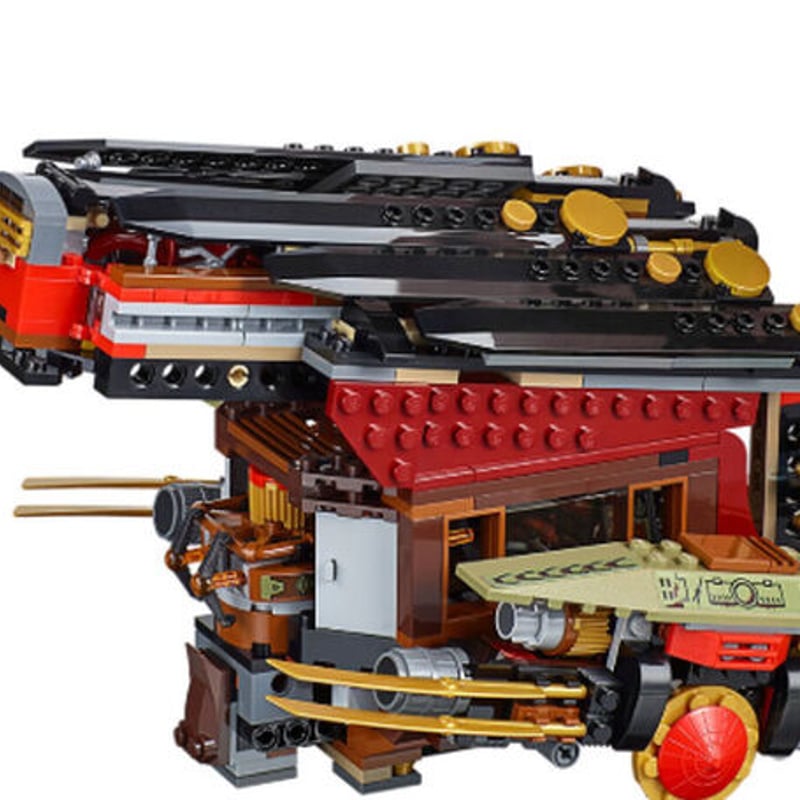 レゴ互換 ニンジャゴー 空中戦艦バウンティ号 70738 互換品 船