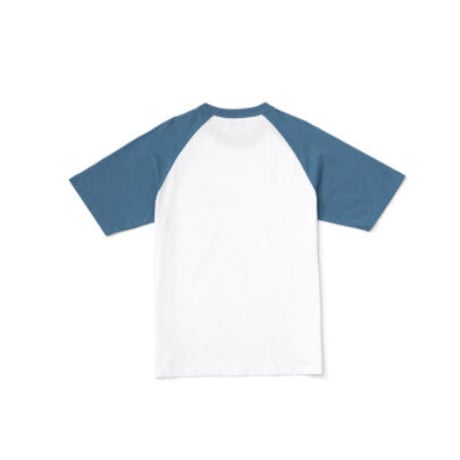 コントラストカラー ラグランスリーブTシャツ [3色展開]