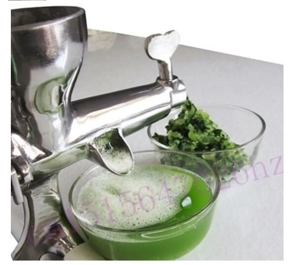 手動型ジューサー スロージューサー ステンレス 野菜＆果物抽出機