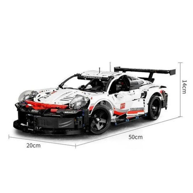 レゴ互換✨ポルシェ911 RSR 新品未開封品 ポルシェ・911 カレラ/RSR レゴ互換品 769ピース ワイルド