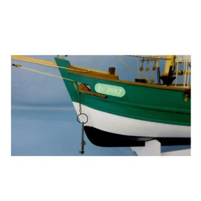 模型 帆船 フレンチヨット ルーシー 木製 船 モデルキット 1/50 