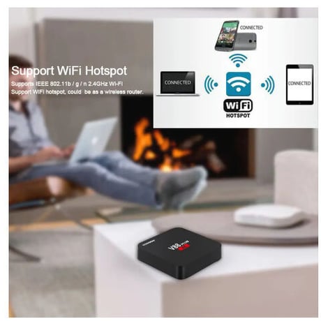 V88プラススマートアンドロイド6.0 TVボックスKODI 16.1 RK3229 2G / 8G クアッドコアUHD 4KミニPC WiFi H.265 メディアプレーヤー android