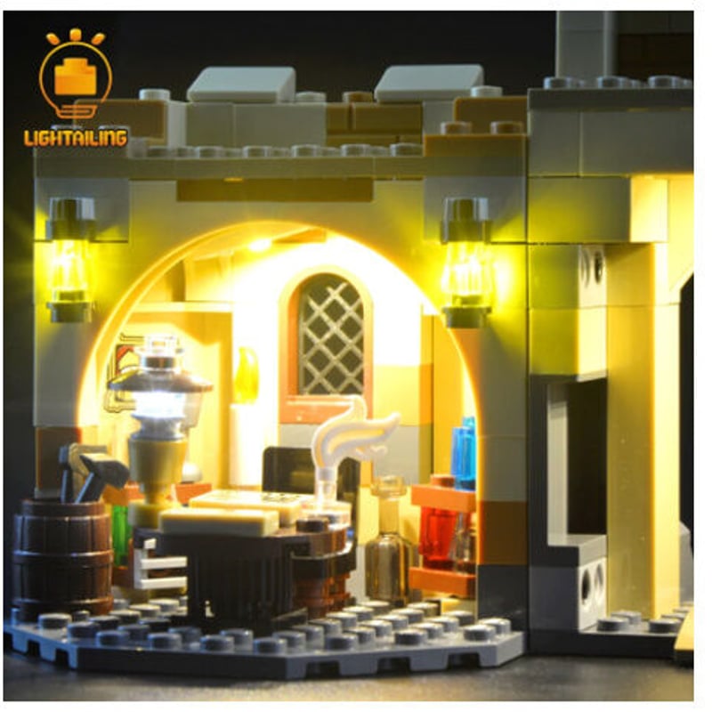 サムシングさま☆専用 レゴ 75953 ハリー・ポッター 空飛ぶフォード・アングリア 互換 LED