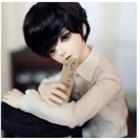球体関節人形 男 イケメン 美男子 1/4 本体＋眼球＋メイクアップ済み BJD カスタムドール 男性 ハンサム 二枚目 かわいい 選べる4色