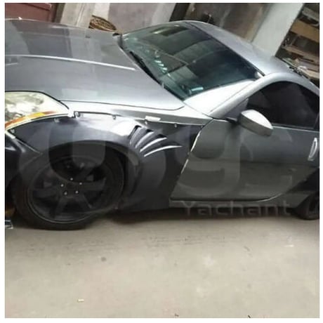 02-05 日産 フェアレディ Z33 350Z フロント＆リア フェンダーセット FRP カーパーツ