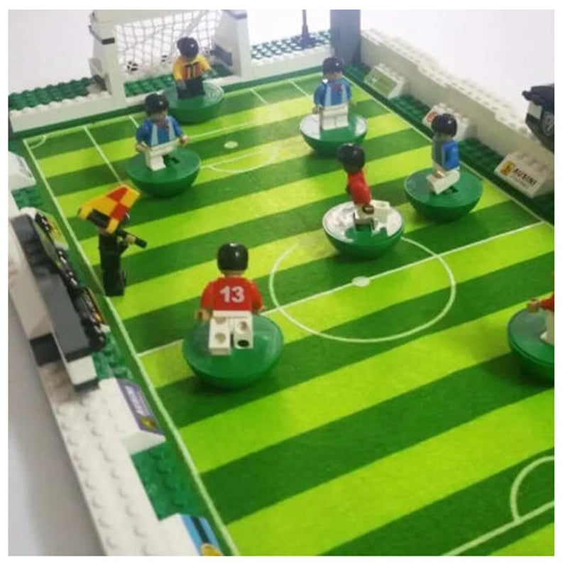 LEGO レゴ 互換 381pcs ワールドカップ サッカースタジアム ミニフィグ