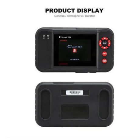 Launch X431 Creader VII+　故障診断機 OBD2スキャナー 車両コードリーダー DTC診断 ABS/エンジン/エアバッグ/トランスミッション診断可能 カーグッズ
