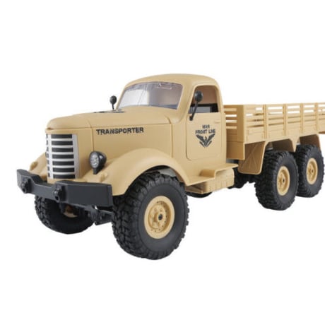 ラジコン オフロード 4WD 軍用トランククローラー JJRC Q61 1/16 ホビー
