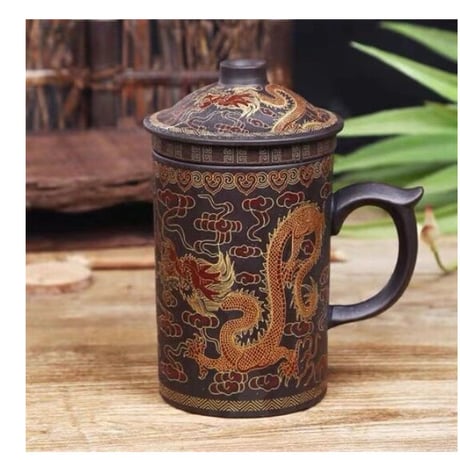 全7種類 マグカップ ティーカップ 300ml 蓋 お茶フィルター付 お茶会 レトロ食器 高級装飾 贈り物