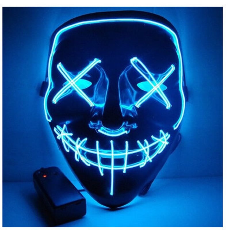 光るマスク ハロウィン LEDマスク ハロウィン仮面