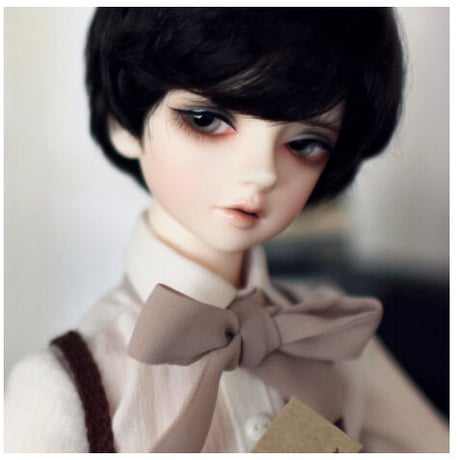 球体関節人形 男 イケメン 美男子 1/4 本体＋眼球＋メイクアップ済み BJD カスタムドール 男性 ハンサム 二枚目 かわいい 選べる4色