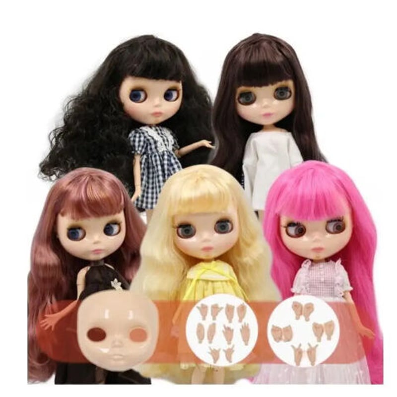 アイシードール 5種類 ICY DOLL 高品質 本体 可動ボディ セット