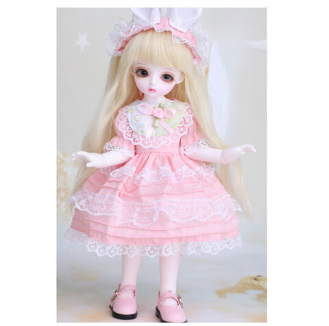 球体関節人形 1/6 フルセット BJD 本体＋眼球＋服＋靴＋ウィッグ