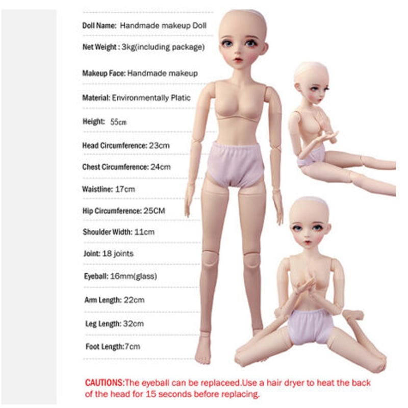 神秘的で美しい】 BJD 球体関節人形 フルセット オリエンタル