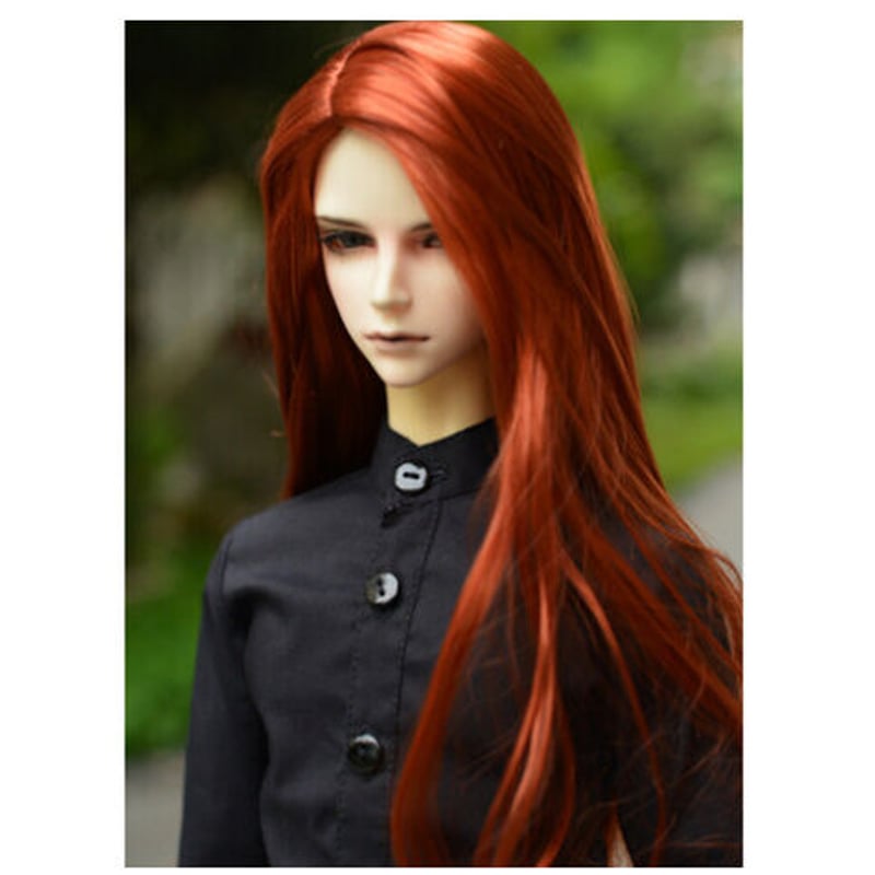 BJD ウィッグ 1/3 長髪 ロングヘアー カーリー 4色 球体関節人形