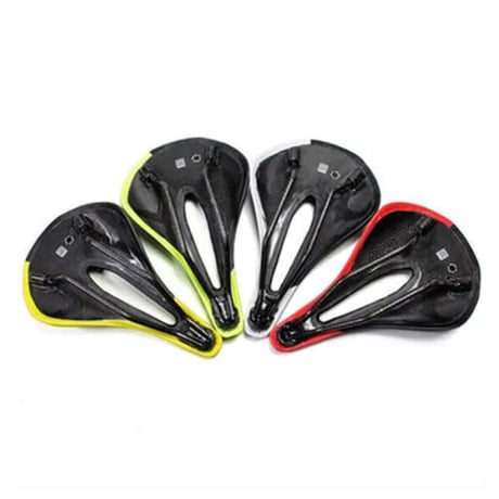 自転車 サイクリング サドル フルカーボンファイバー レーシングバイク ロードバイク パーツ 軽量シートクッション 8色展開