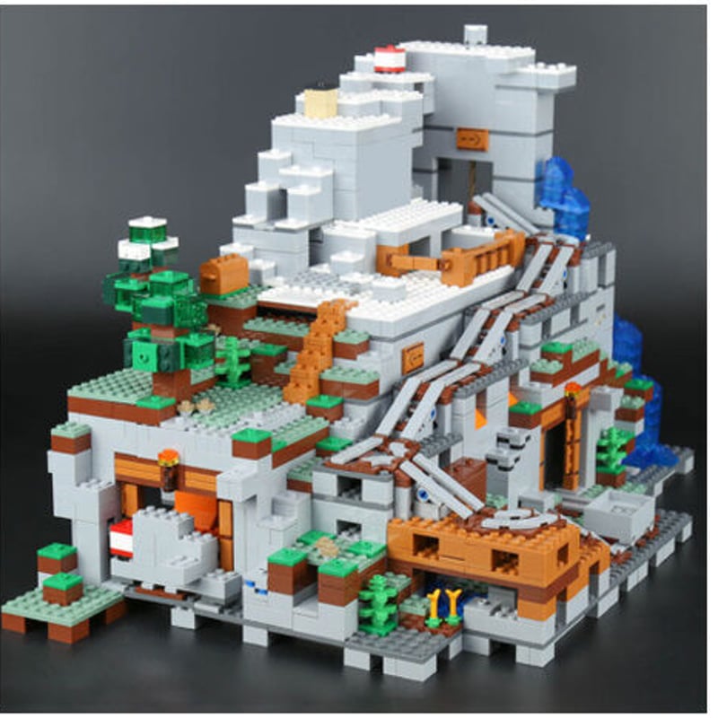 レゴ互換 マインクラフト 山の洞窟 21137 互換品 ブロックセット LEGO