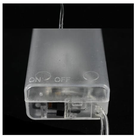 【雪の結晶】 ストリングライト 白 LED 【20個セット】