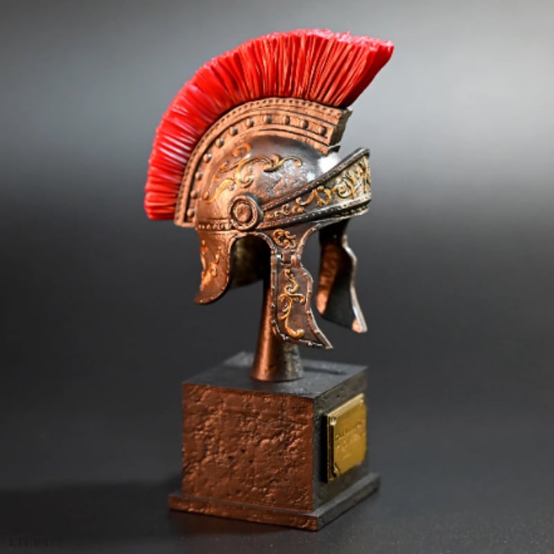オブジェ】古代ローマ 兜 ガレア ローマ兵 剣闘士 グラディエーター
