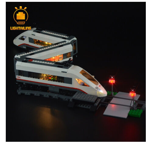 レゴ シティ 60051 ハイスピードパッセンジャートレイン 互換